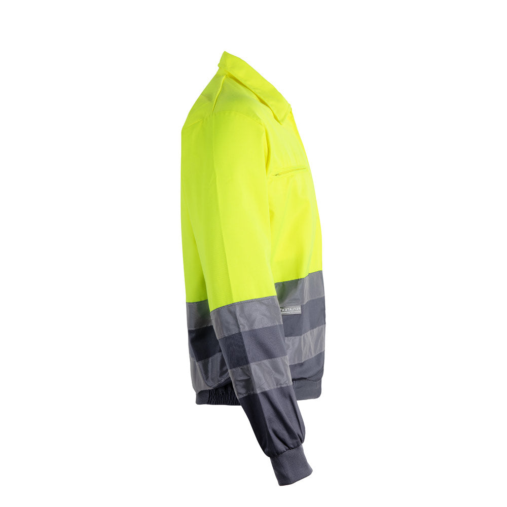 Vl Neptune Large. Two-Tone Twill Jacket (210G/M²) In Polyester (80%) And Cotton (20%)