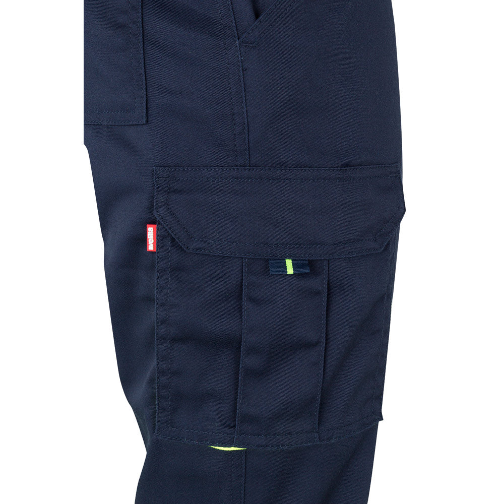 Vl Zeus Large. Two-Tone, Multi-Pocket Stretch Trousers (240G/M²), In Cotton (46%), Eme (38%) And Polyester (16%)