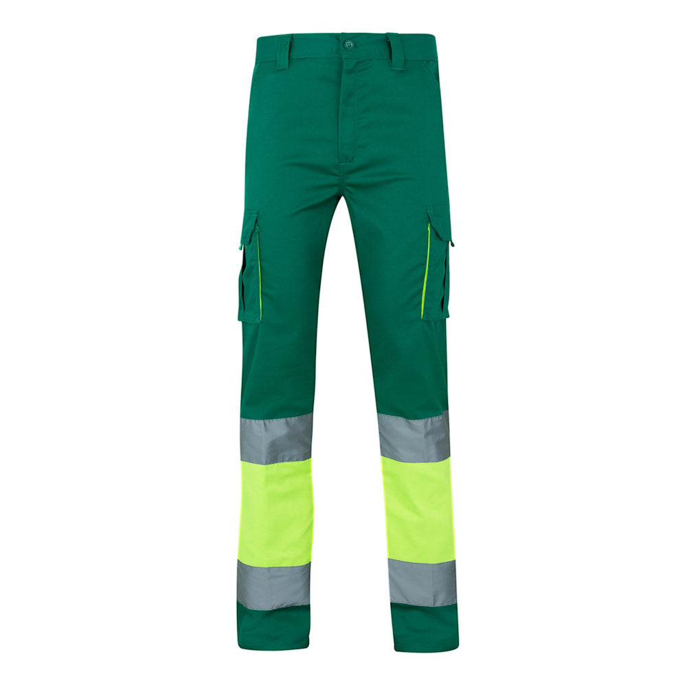 Vl Zeus Large. Two-Tone, Multi-Pocket Stretch Trousers (240G/M²), In Cotton (46%), Eme (38%) And Polyester (16%)