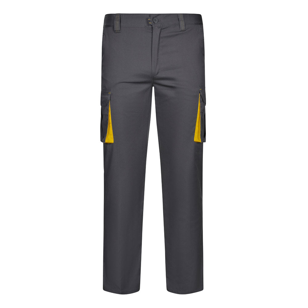Vl Fides. Two-Tone, Multi-Pocket Stretch Trousers (240G/M²), In Cotton (46%), Eme (38%) And Polyester (16%)