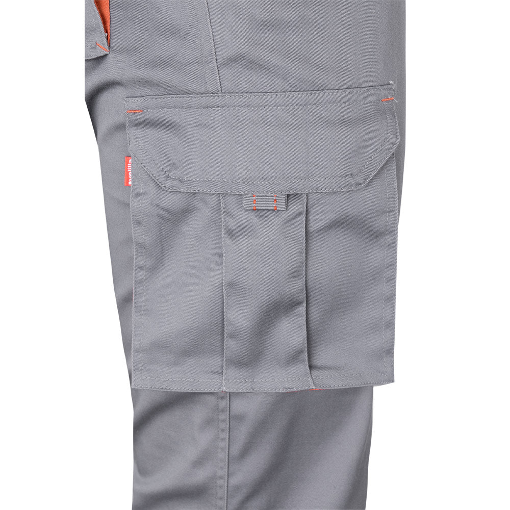 Vl Fides. Two-Tone, Multi-Pocket Stretch Trousers (240G/M²), In Cotton (46%), Eme (38%) And Polyester (16%)