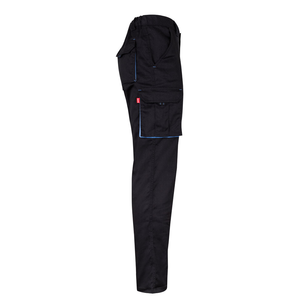 Vl Fides. Two-Tone, Multi-Pocket Stretch Trousers (240G/M²), In Cotton (46%), Eme (38%) And Polyester (16%)