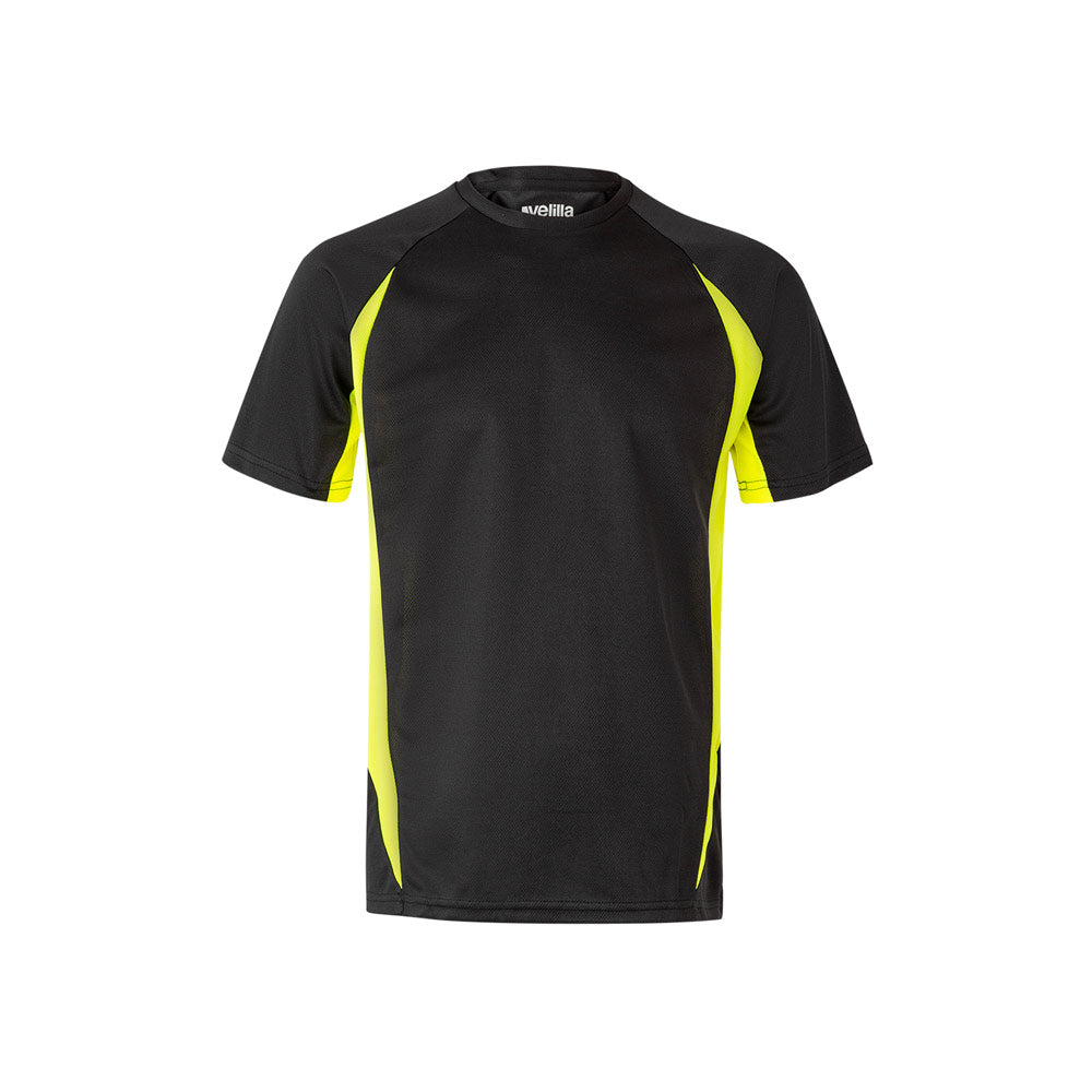 Vl Slayer. Two-Tone Bird-Eye Technical T-Shirt (160G/M²), In Polyester (100%)