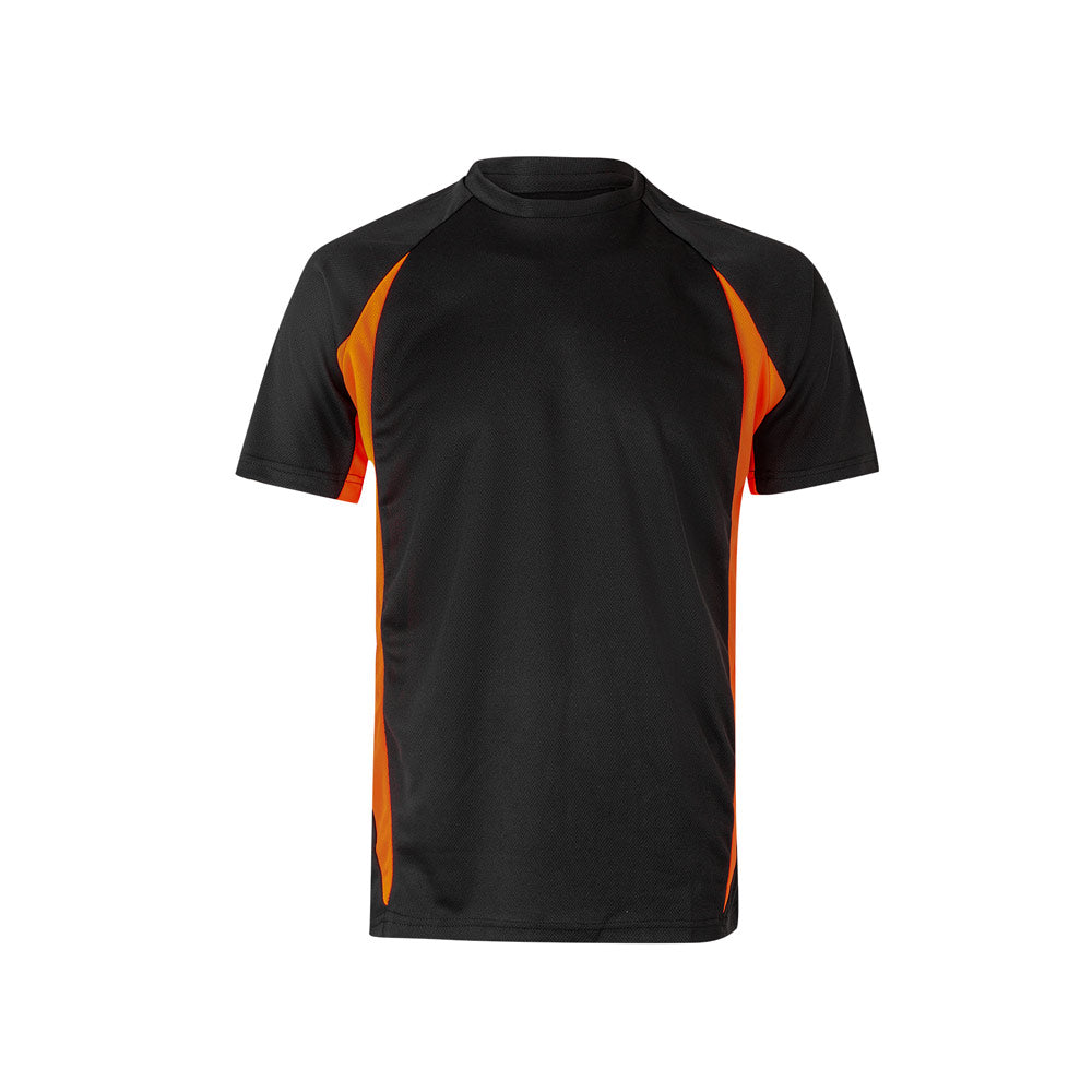 Vl Slayer. Two-Tone Bird-Eye Technical T-Shirt (160G/M²), In Polyester (100%)