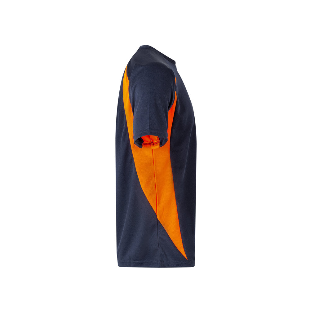 Vl Slayer. Two-Tone Bird-Eye Technical T-Shirt (160G/M²), In Polyester (100%)