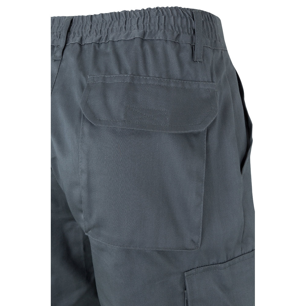 Vl Athena. Two-Tone Twill Trousers (210G/M²), Lined, Multi-Pocket, In Cotton (20%) And Polyester (80%)