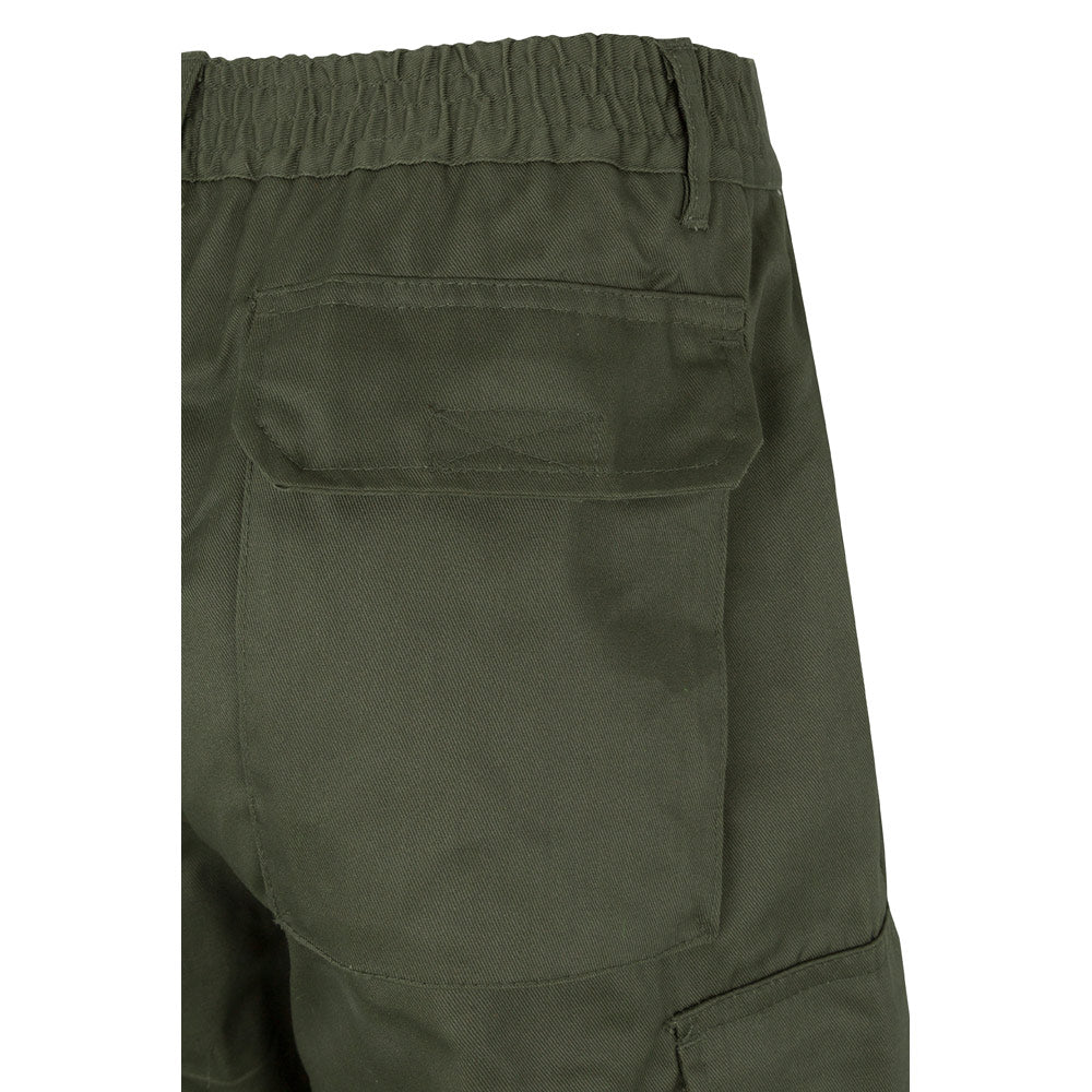 Vl Athena. Two-Tone Twill Trousers (210G/M²), Lined, Multi-Pocket, In Cotton (20%) And Polyester (80%)