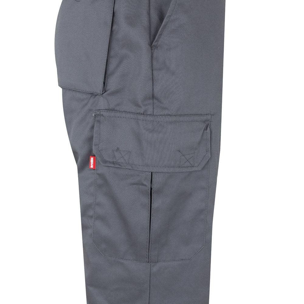 Vl Poseidon. Two-Tone Multi-Pocket Twill Trousers (210G/M²), In Cotton (20%) And Polyester (80%)