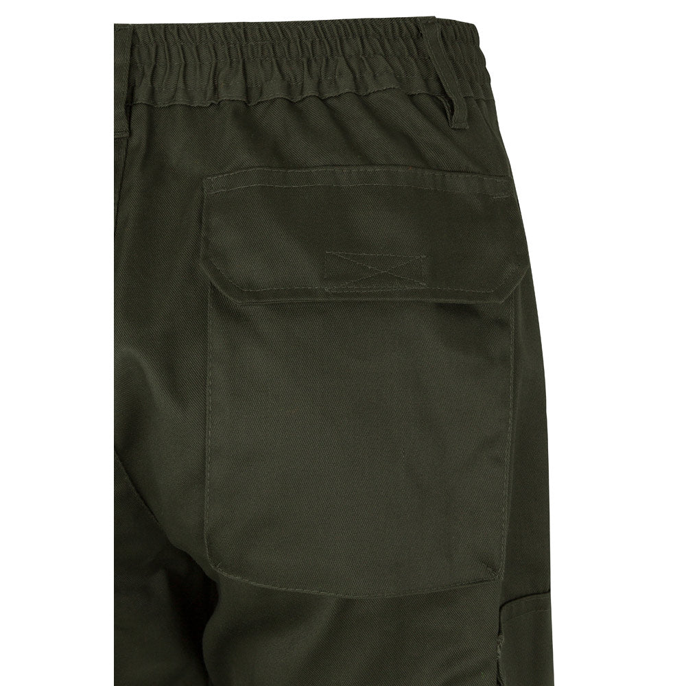 Vl Poseidon. Two-Tone Multi-Pocket Twill Trousers (210G/M²), In Cotton (20%) And Polyester (80%)
