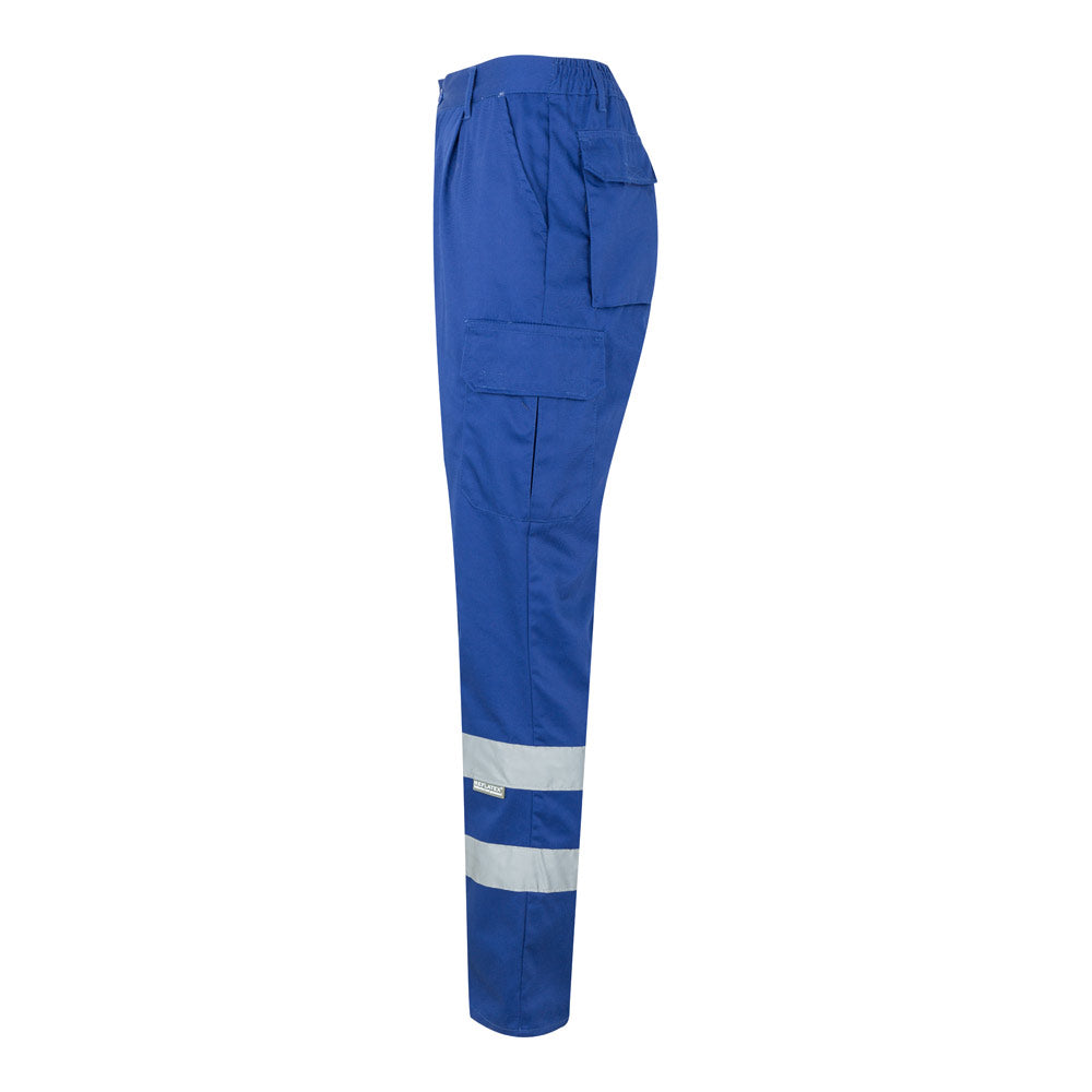 Vl Asclepius. Multi-Pocket Twill Trousers (200G/M²), In Cotton (35%) And Polyester (65%)