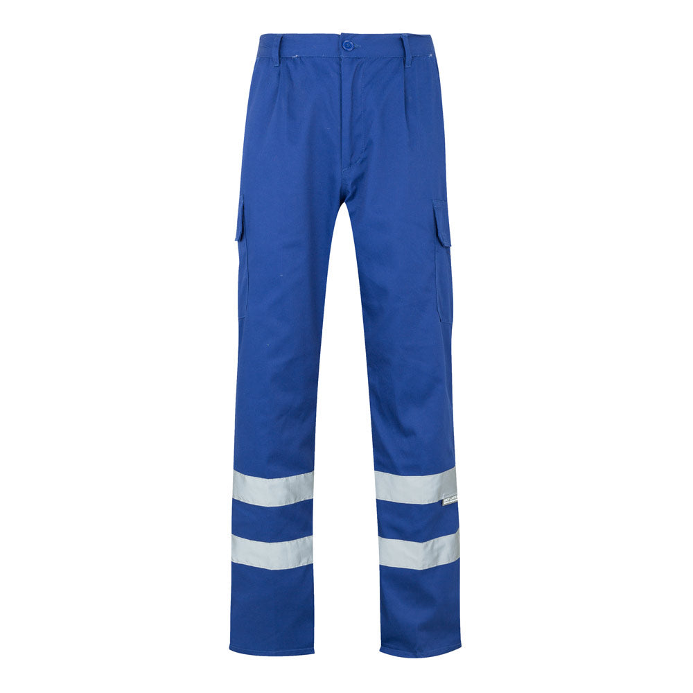 Vl Asclepius. Multi-Pocket Twill Trousers (200G/M²), In Cotton (35%) And Polyester (65%)