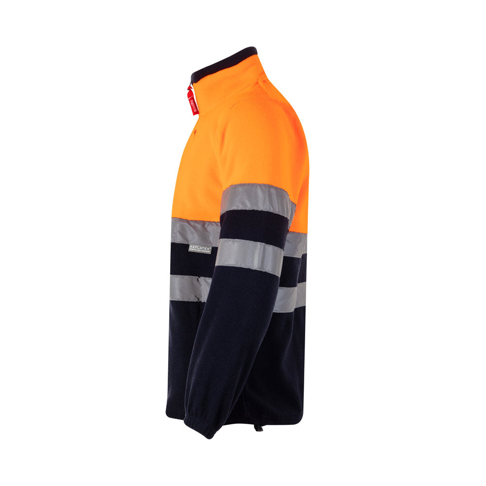 Vl Eros Large. Two-Tone Fleece Jacket (280G/M²), In Polyester (100%)
