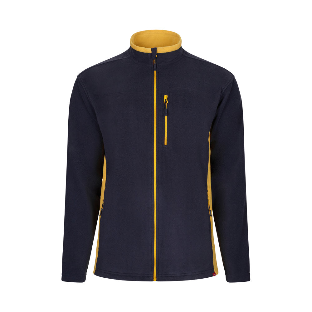 Vl Geras. Two-Tone Fleece Jacket (220G/M²) In Polyester (100%)