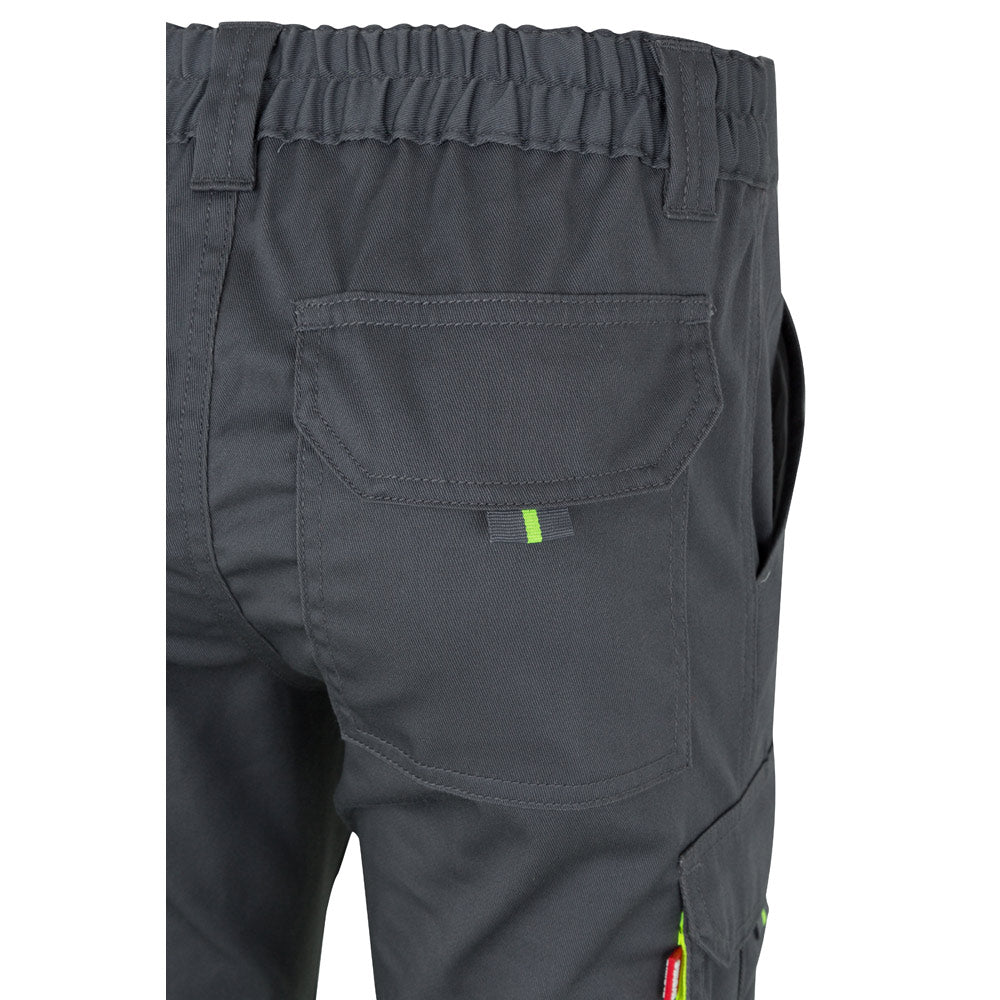 Vl Zeus. Two-Tone, Multi-Pocket Stretch Trousers (240G/M²), In Cotton (46%), Eme (38%) And Polyester (16%)