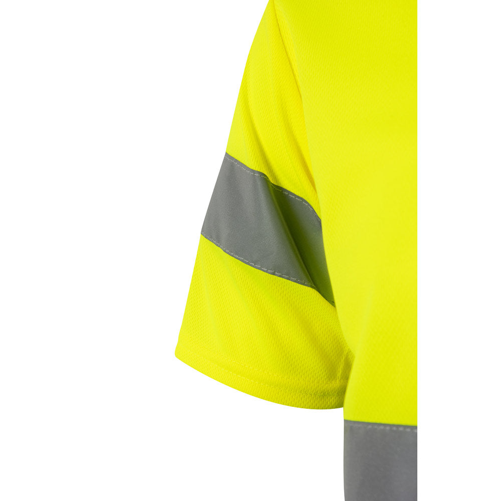 Vl Brahma. Two-Tone Bird-Eye Technical T-Shirt (140G/M²), In Polyester (100%)