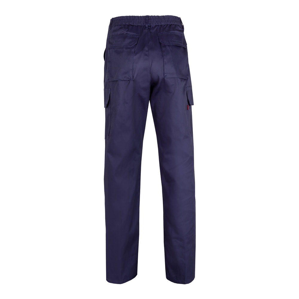 Vl Mabon. Multi-Pocket Twill Trousers (200G/M²), In Cotton (35%) And Polyester (65%)