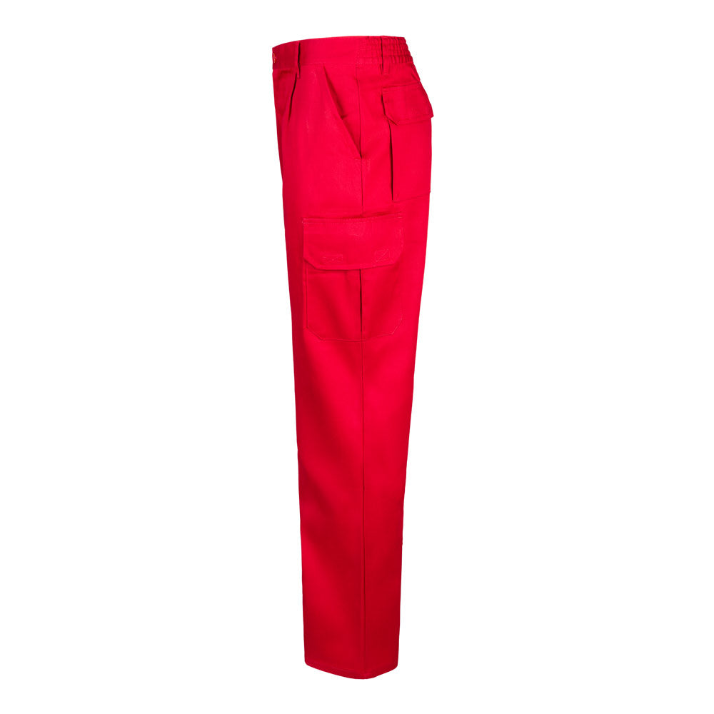 Vl Mabon. Multi-Pocket Twill Trousers (200G/M²), In Cotton (35%) And Polyester (65%)