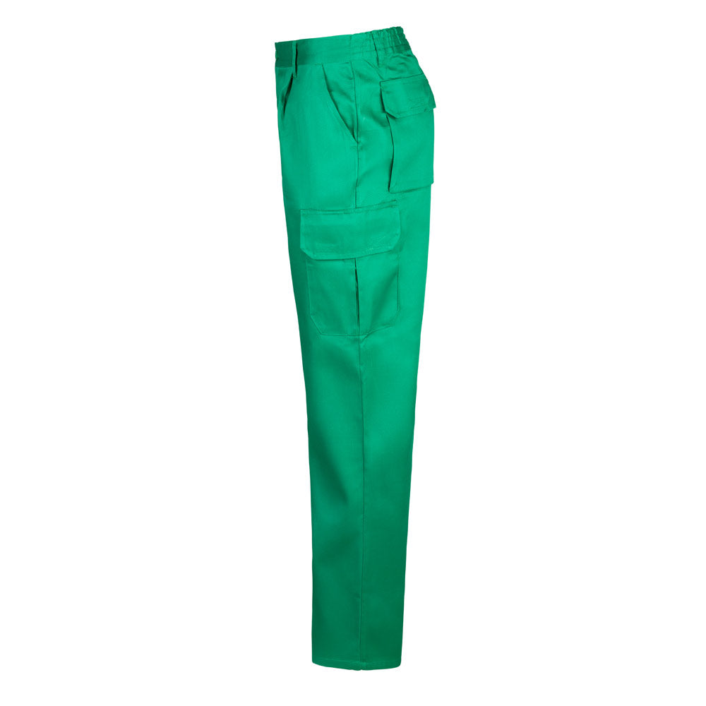 Vl Mabon. Multi-Pocket Twill Trousers (200G/M²), In Cotton (35%) And Polyester (65%)