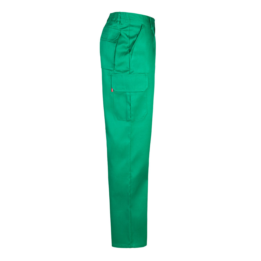 Vl Mabon. Multi-Pocket Twill Trousers (200G/M²), In Cotton (35%) And Polyester (65%)