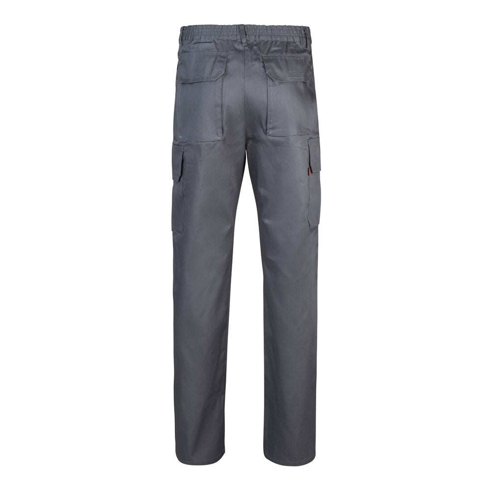 Vl Mabon. Multi-Pocket Twill Trousers (200G/M²), In Cotton (35%) And Polyester (65%)