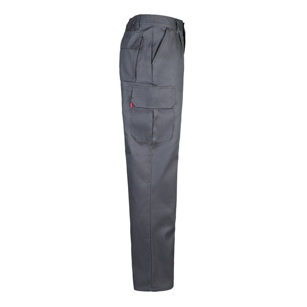 Vl Mabon. Multi-Pocket Twill Trousers (200G/M²), In Cotton (35%) And Polyester (65%)
