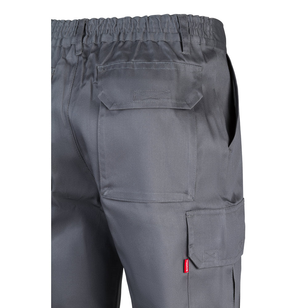 Vl Mabon. Multi-Pocket Twill Trousers (200G/M²), In Cotton (35%) And Polyester (65%)