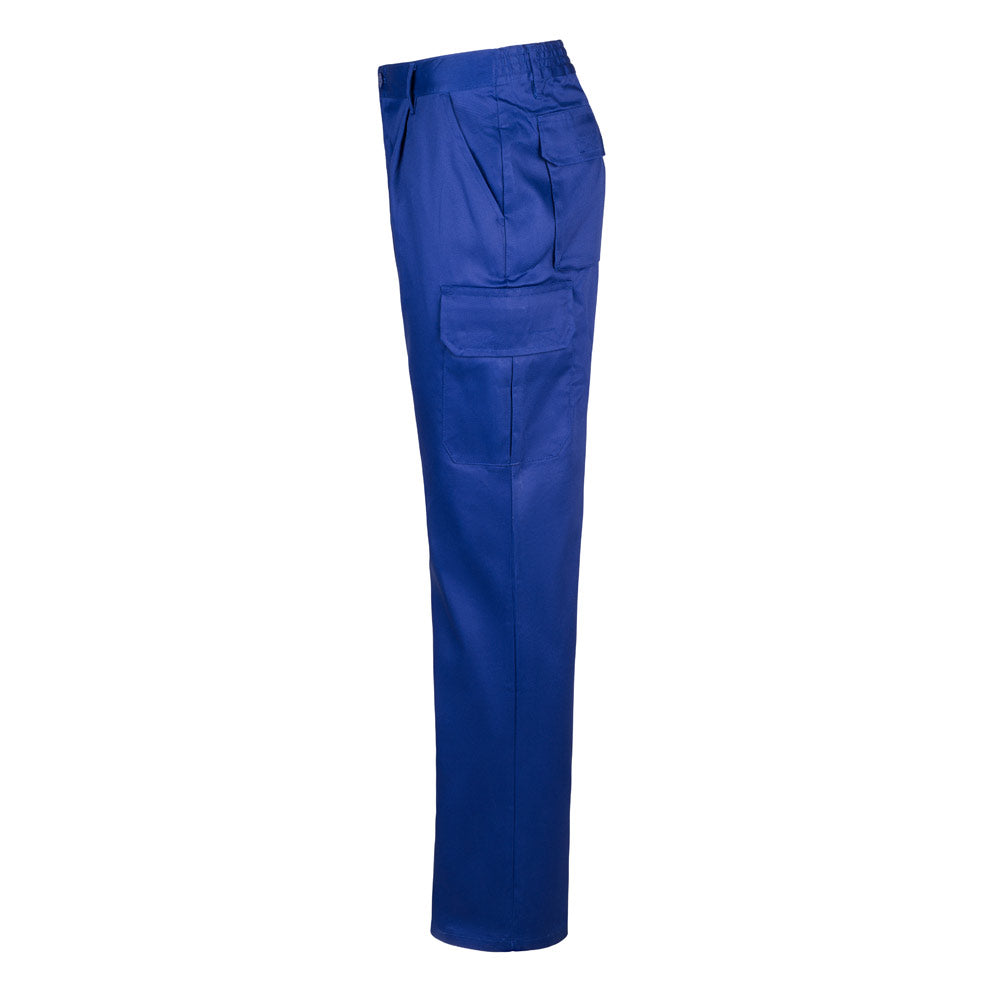 Vl Mabon. Multi-Pocket Twill Trousers (200G/M²), In Cotton (35%) And Polyester (65%)