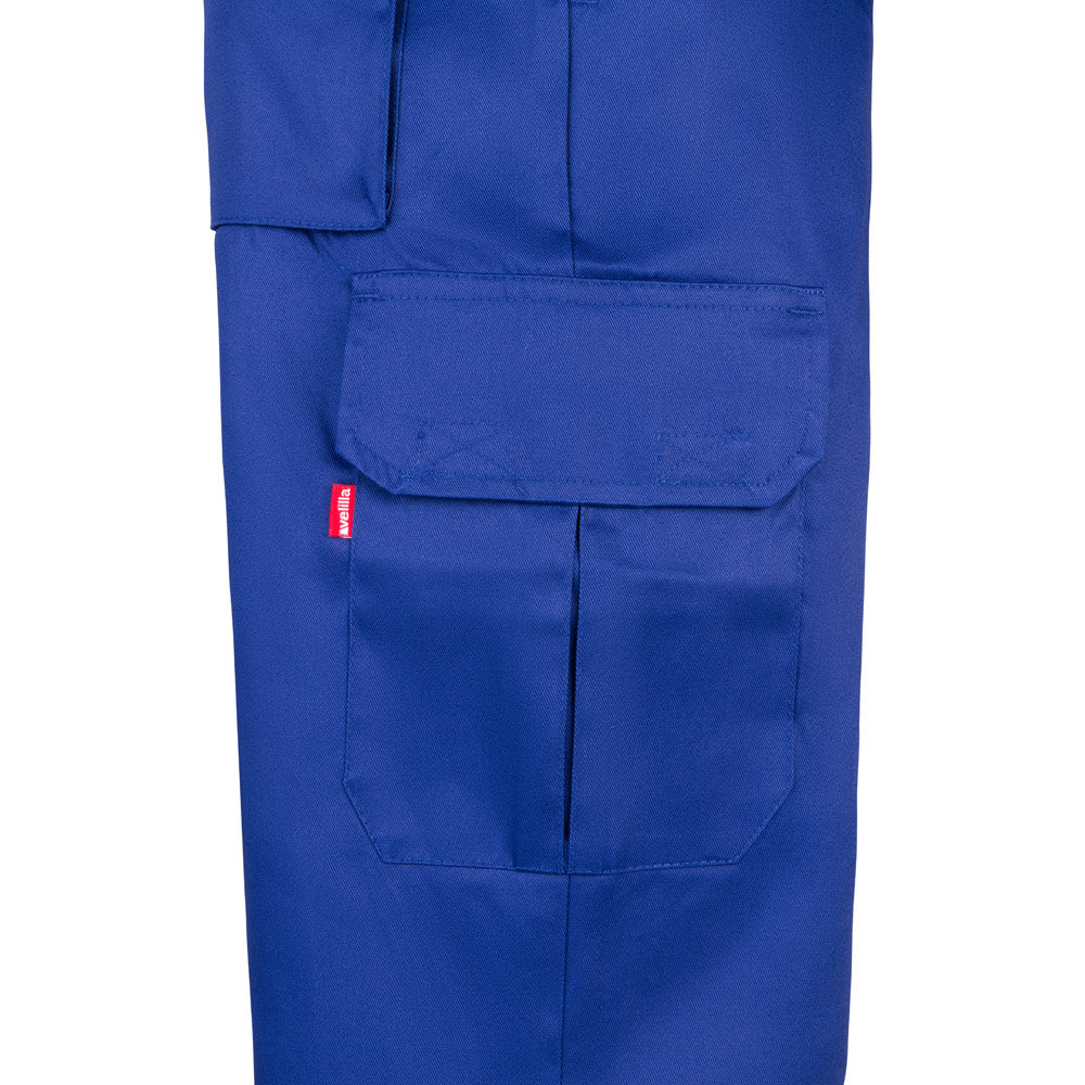 Vl Mabon. Multi-Pocket Twill Trousers (200G/M²), In Cotton (35%) And Polyester (65%)