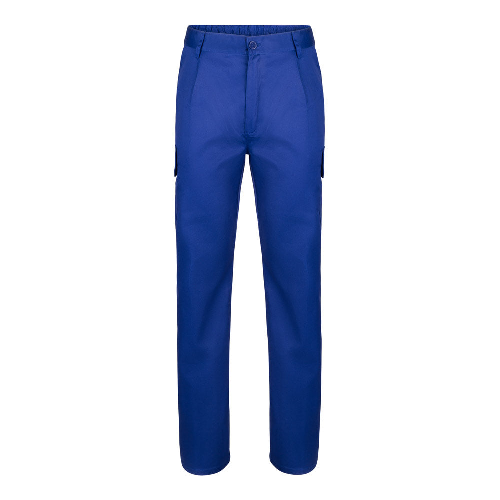 Vl Mabon. Multi-Pocket Twill Trousers (200G/M²), In Cotton (35%) And Polyester (65%)