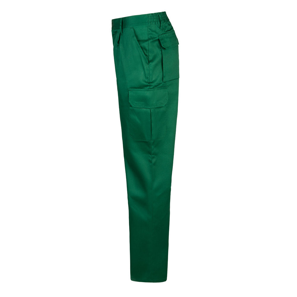 Vl Mabon. Multi-Pocket Twill Trousers (200G/M²), In Cotton (35%) And Polyester (65%)