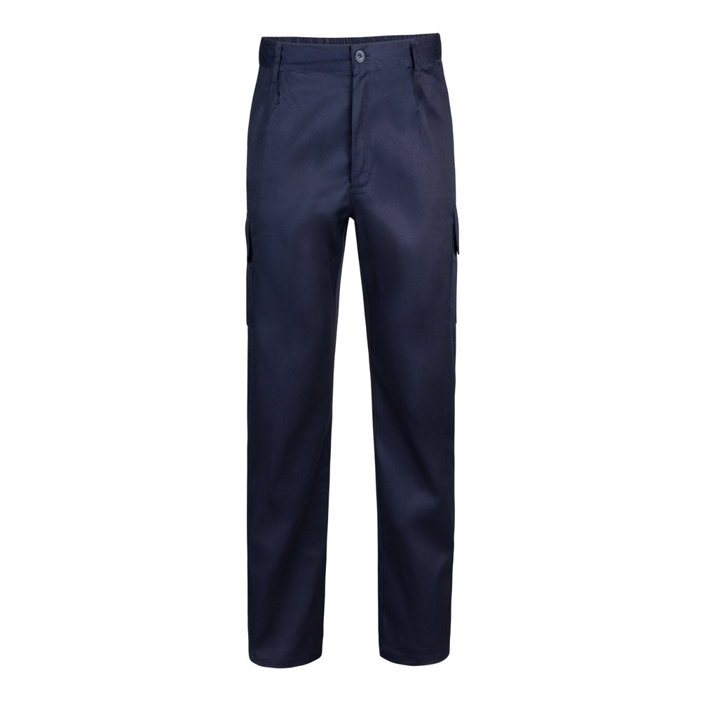 Vl Mabon. Multi-Pocket Twill Trousers (200G/M²), In Cotton (35%) And Polyester (65%)