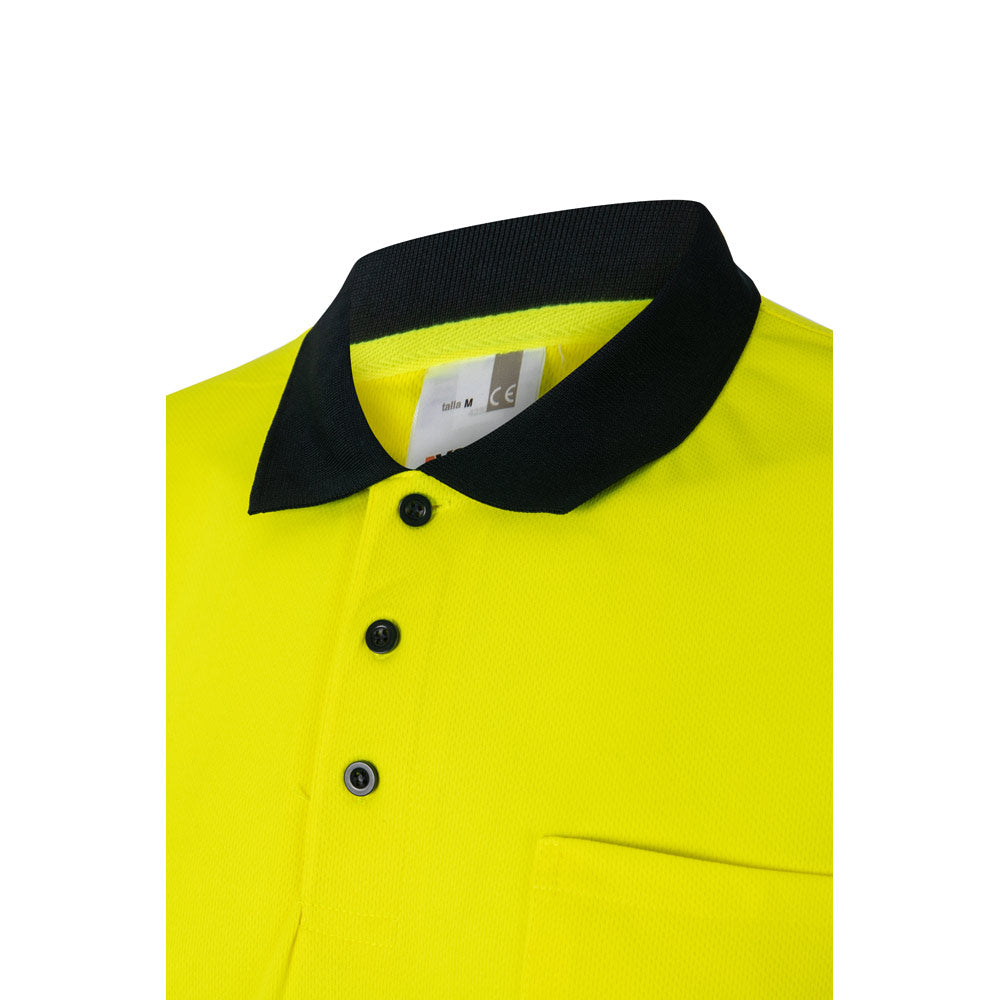 Vl Fortuna. Bird-Eye Polo Shirt (140G/M²) With Short Sleeves, In Polyester (100%)