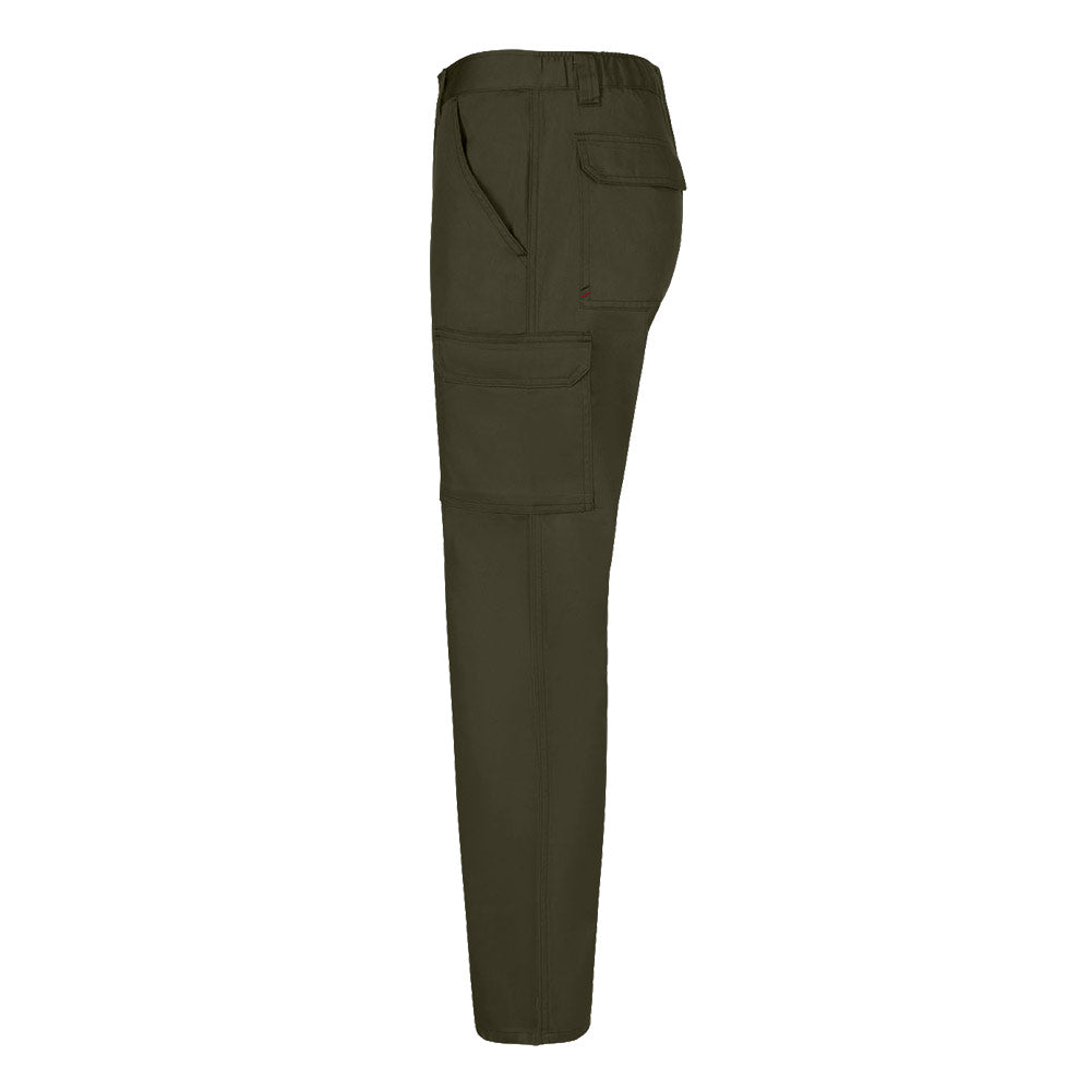 Vl Hermes. Twill Trousers (190 G/M²) With Multiple Pockets