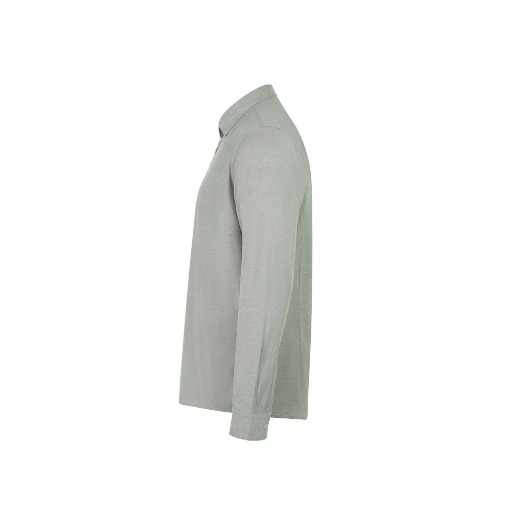 Vl Prithvi Man. Men's Oxford Shirt (180 G/M²) In Cotton (50%), Polyester (45%) And Elastane (5%)