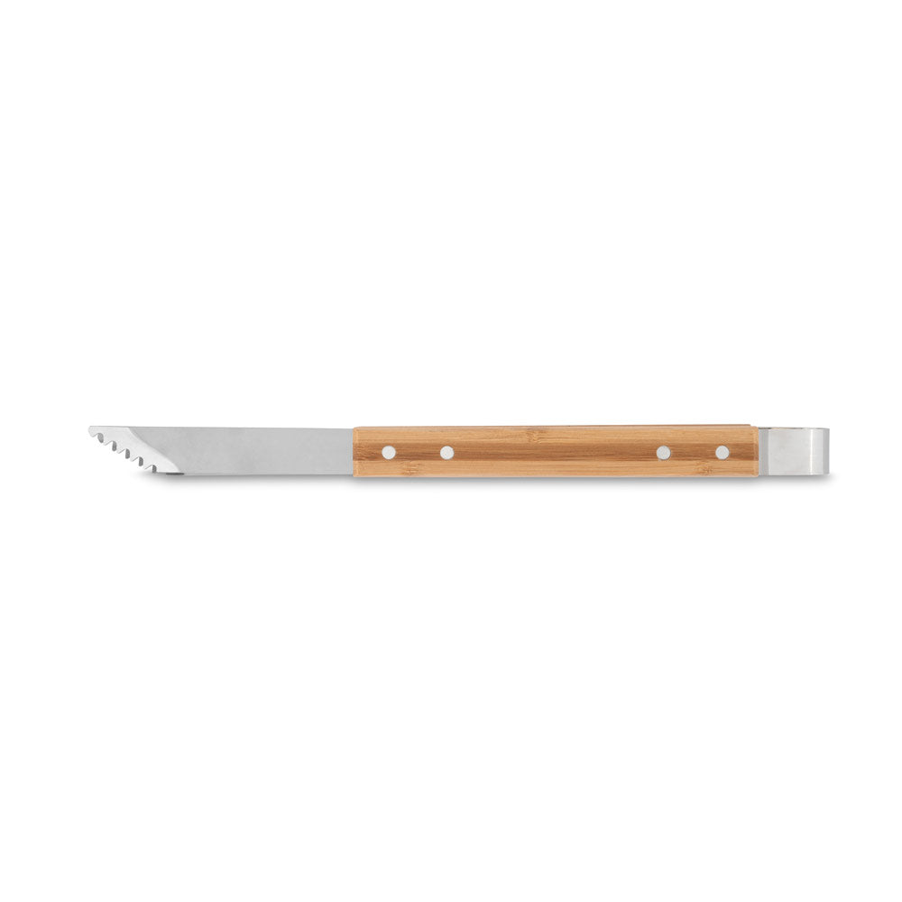 Kabsa. Set Of Barbecue Utensils In Bamboo Box