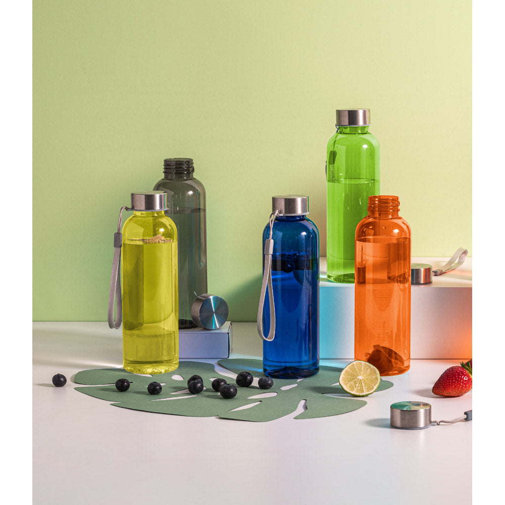 Enders M. Recycled Pet (100% Rpet) Bottle With Glossy Translucent Finish 600 Ml