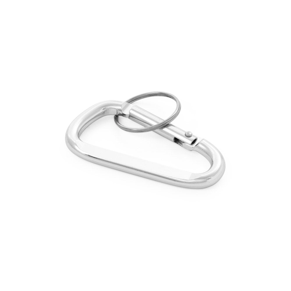 Matthew. Aluminium Carabiner With Keyring