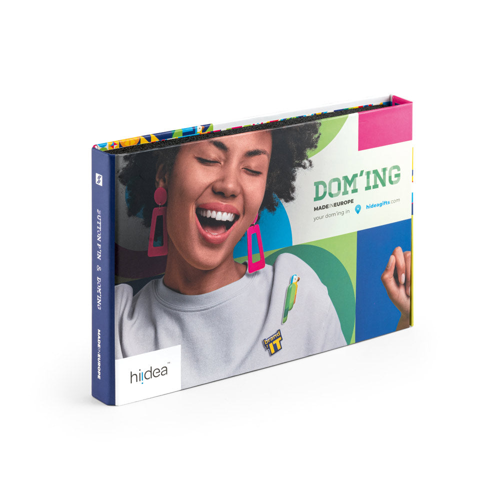 Pin & Doming Showcase. 2 In 1 Pins And Doming Showcase