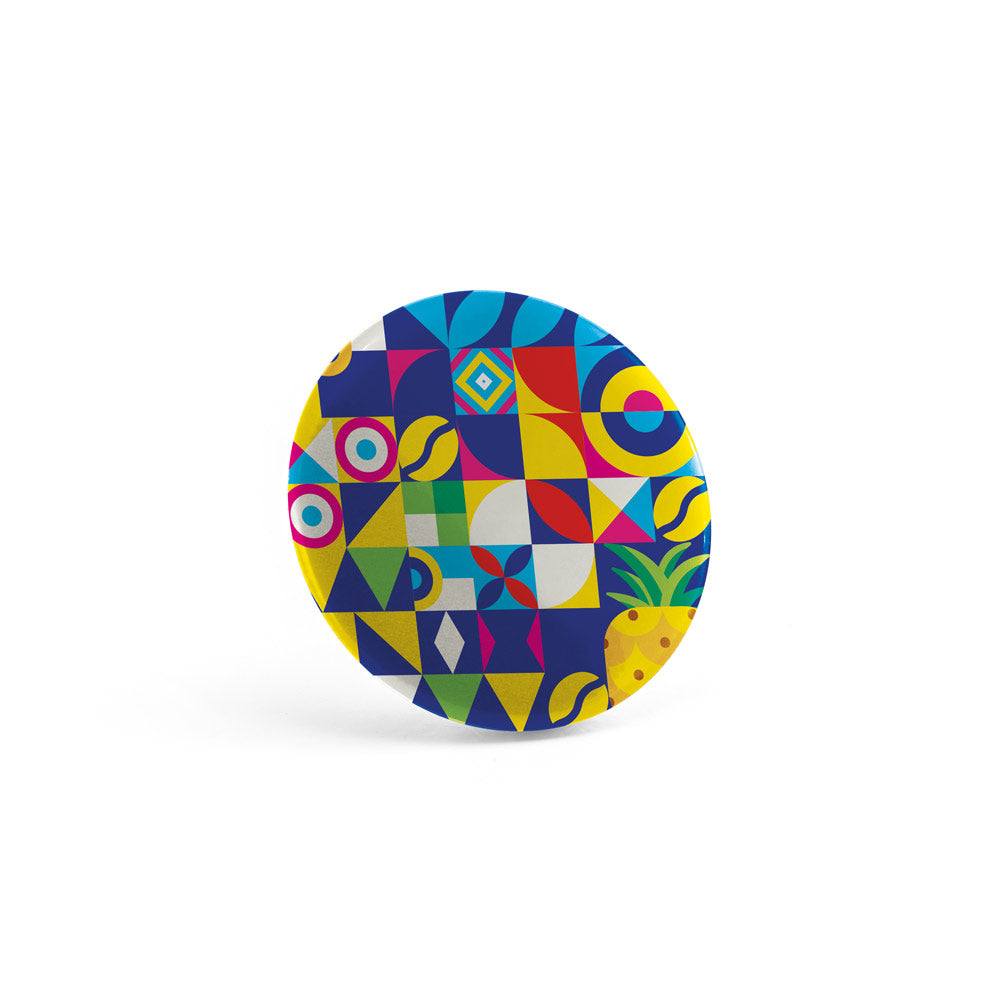 Button P'in 7. Button P'in 7. Magnetic Button Badge