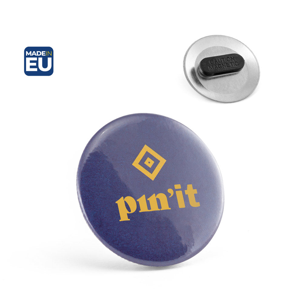 Button P'in 8. Button P'in 8. Button Badge With Double Magnetic Clasp