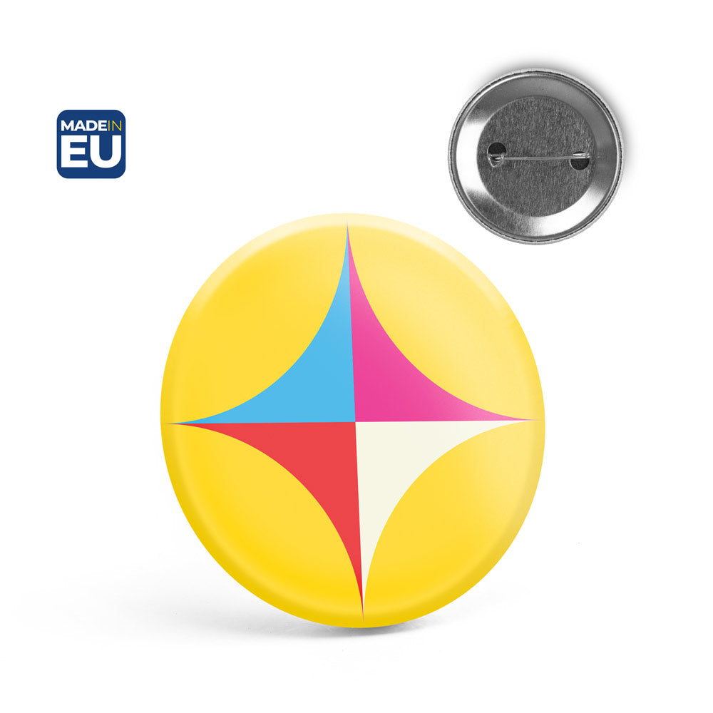 Button P'in 9. Button P'in 9. Button Pin Badge