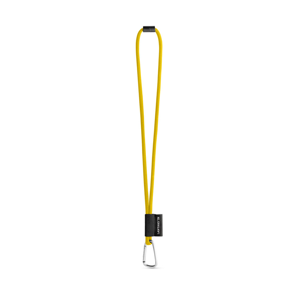 Set Lanyard Tube Long (Ø 7 Mm) With D-Shape Carabiner 55 Mm And Safety Lock Ø 7 Mm