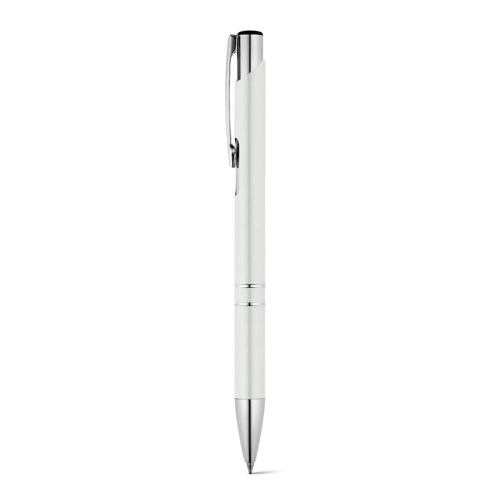 Beta Bk. Aluminium Ball Pen With Clip