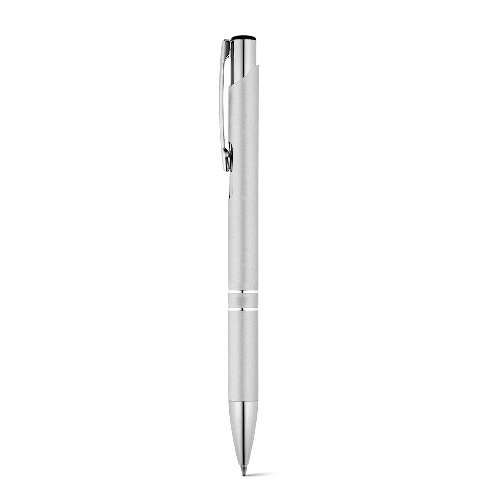 Beta Bk. Aluminium Ball Pen With Clip