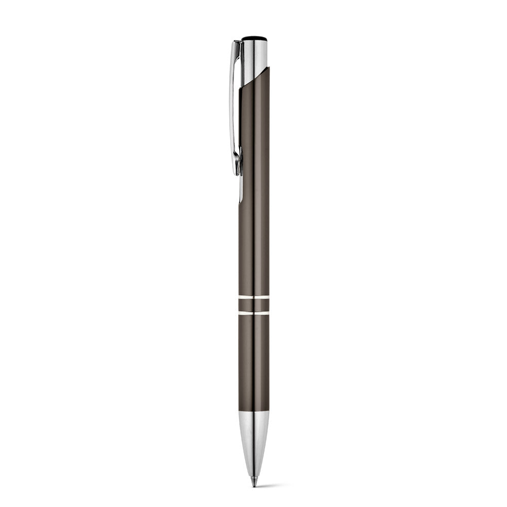 Beta Bk. Aluminium Ball Pen With Clip