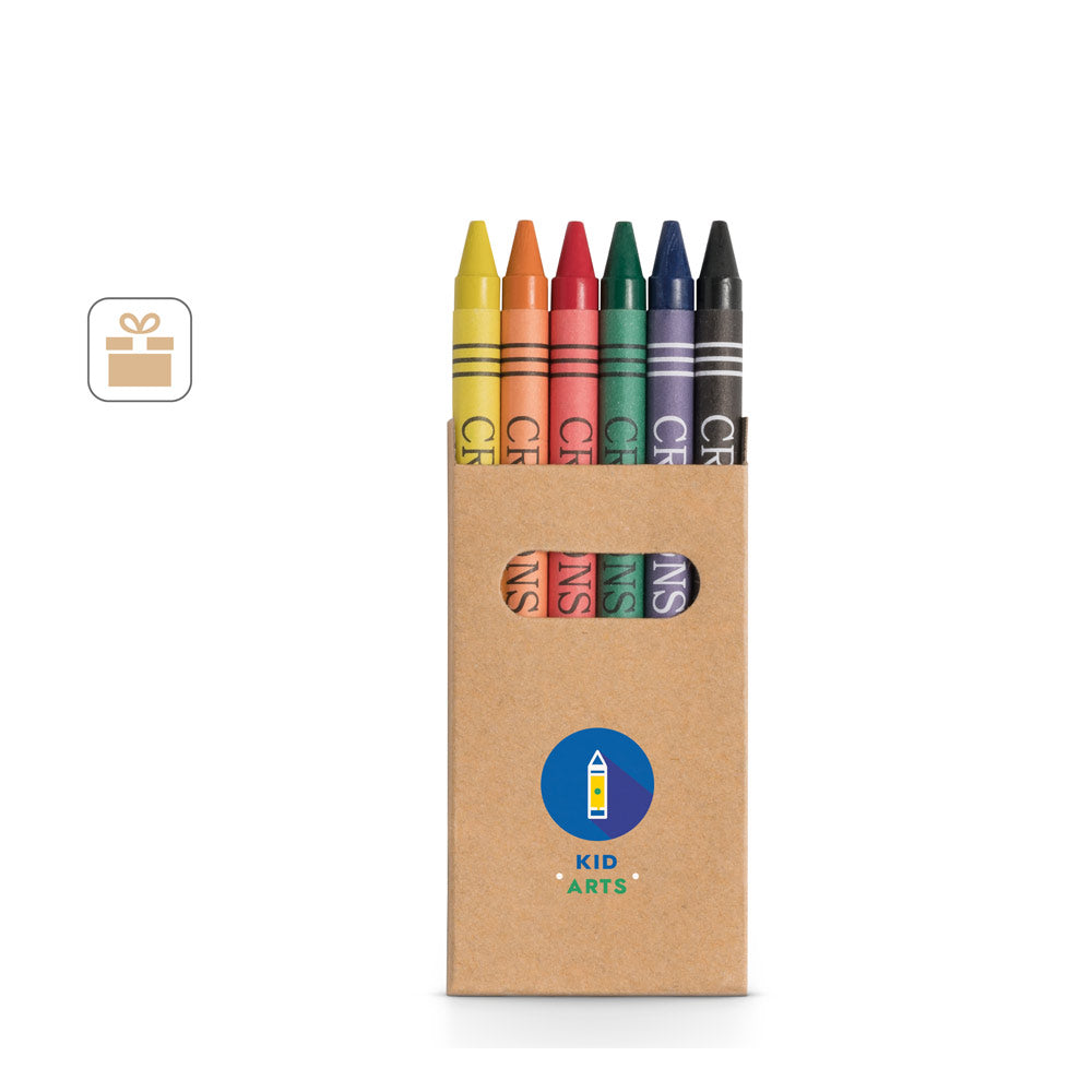 Eagle. Box With 6 Crayon