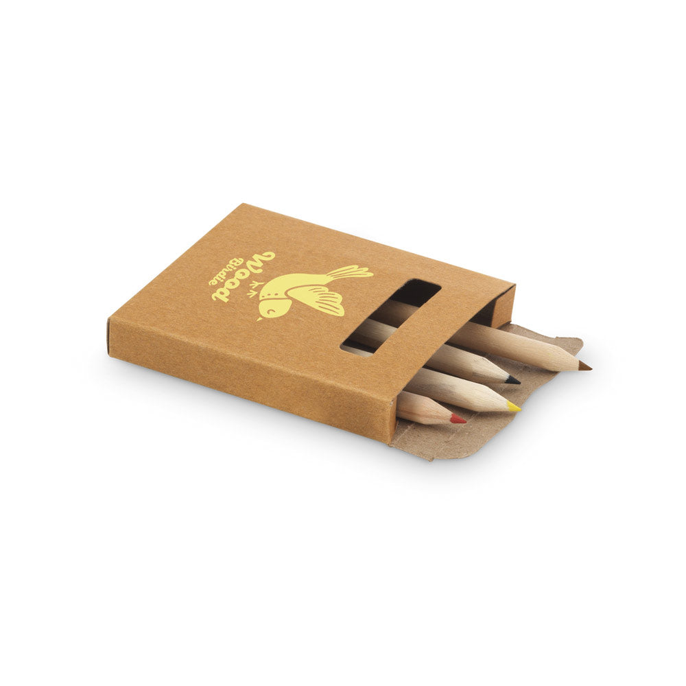 Anim. Colouring Set With Colouring Pencils