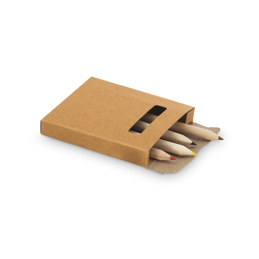 Anim. Colouring Set With Colouring Pencils