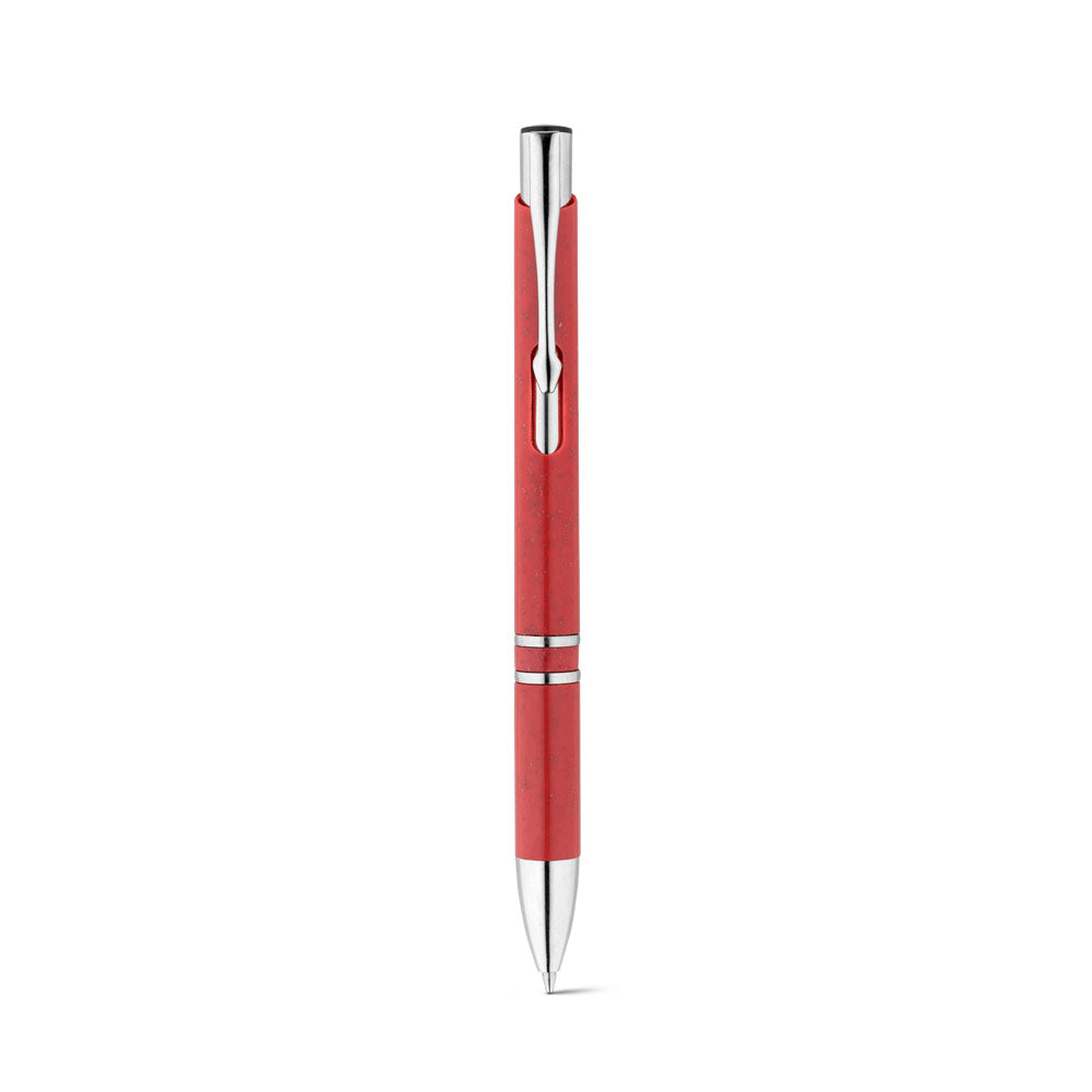 Beta Wheat. Straw Fibre And Abs Ball Pen With Clip