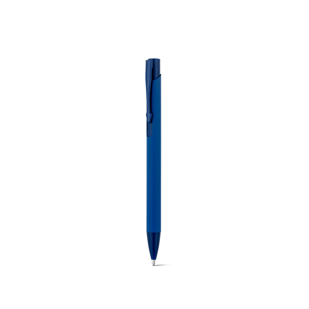 Clint. Recycled Aluminium (100% Ral) Ballpoint Pen With Rubber Finish